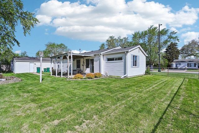 27 Arlington Dr, Romeoville, IL 60446 - rear view of property with a patio area and an outdoor structure