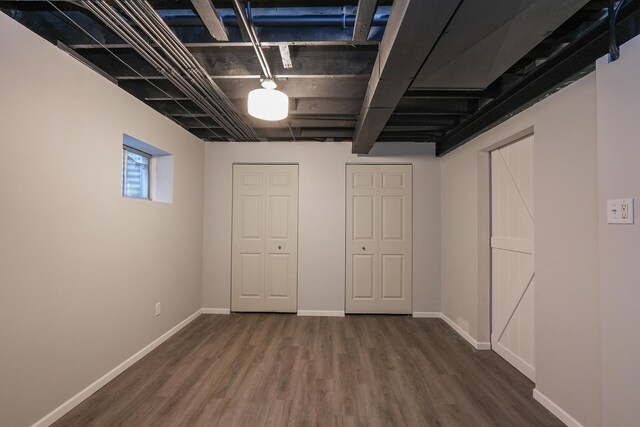 1678 Eagles Lndg N, Manteno, IL 60950 - below grade area with wood finished floors and baseboards