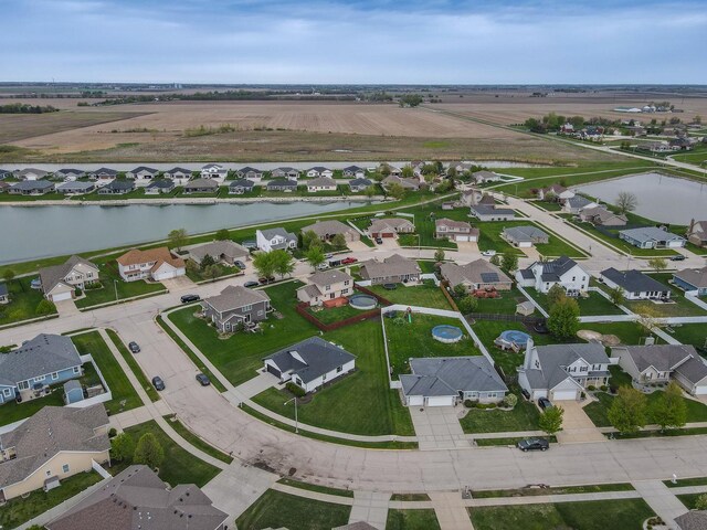 1678 Eagles Lndg N, Manteno, IL 60950 - aerial overview of property's location featuring a large body of water and nearby suburban area