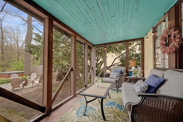 5619 Dunham Rd, Downers Grove, IL 60516 - sunroom / solarium with an outdoor living space