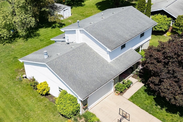 1107 N Bailey Dr, Pontiac, IL 61764 - aerial view of property and surrounding area