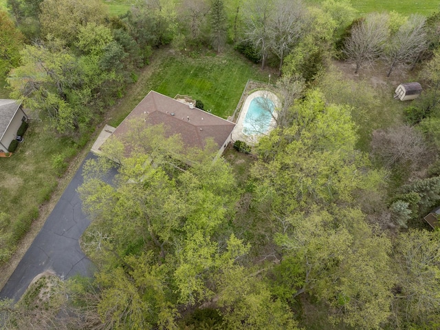 drone / aerial view