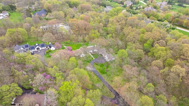 36W722 Crane Rd, Saint Charles, IL 60175 - birds eye view of property with a wooded view