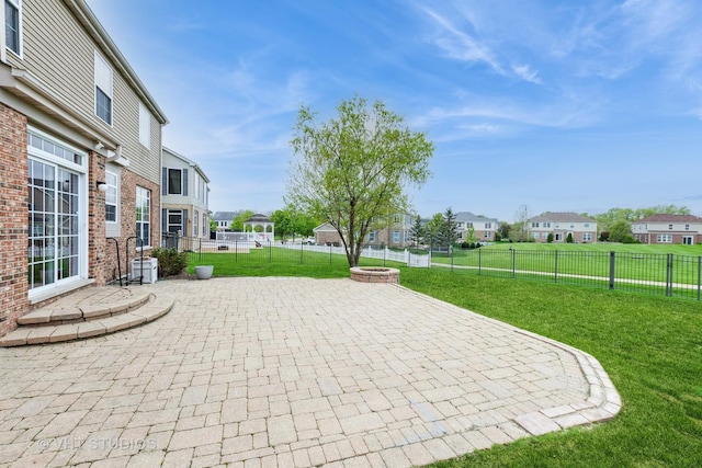 685 Veronica Ct, New Lenox, IL 60451 - view of patio / terrace featuring a residential view