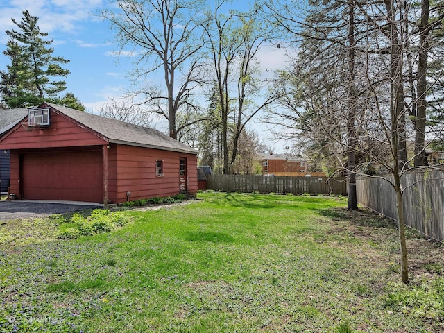 303 Anthony St, Glen Ellyn, IL 60137 - view of yard featuring a garage and an outdoor structure