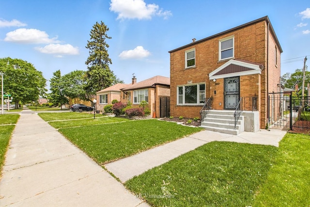 8907 S Luella Ave, Chicago, IL 60617 - view of front of house with brick siding