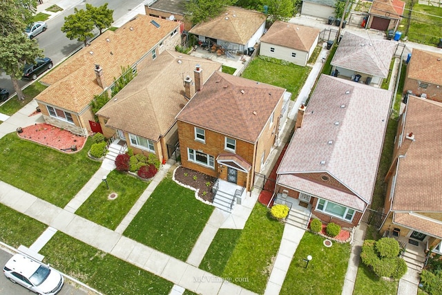 8907 S Luella Ave, Chicago, IL 60617 - aerial perspective of suburban area
