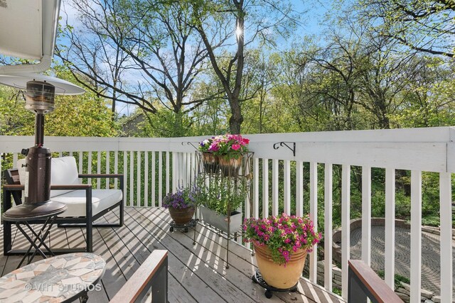 42W142 Ravine Dr, Saint Charles, IL 60175 - view of deck