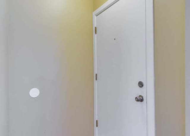 view of doorway to outside