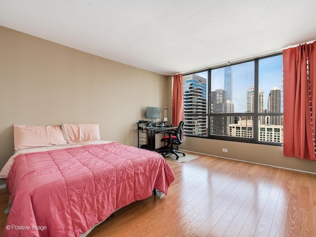 405 N Wabash Ave Unit 2315, Chicago, IL 60611 - bedroom featuring wood finished floors