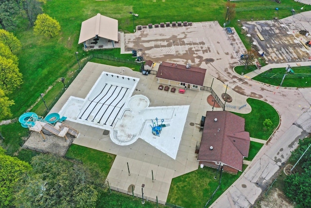 drone / aerial view