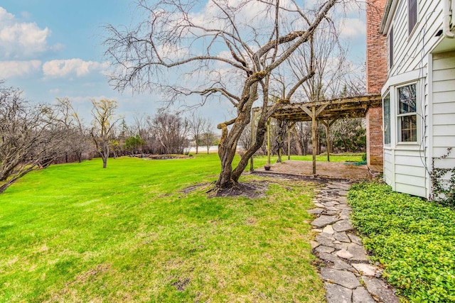 view of yard