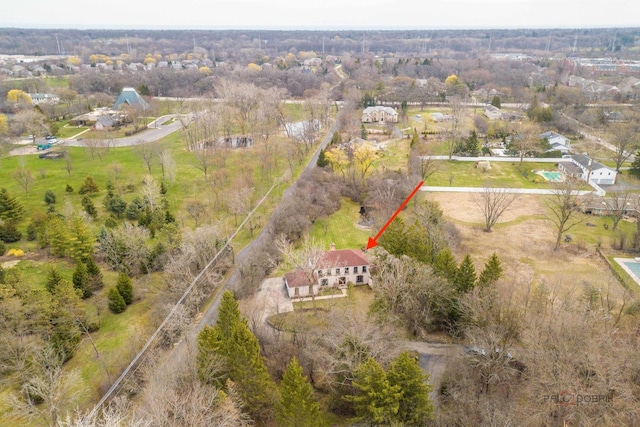 aerial view