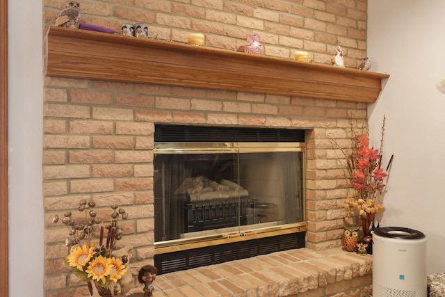 17 Thistle Trl, Caledonia, IL 61011 - detailed view of a fireplace