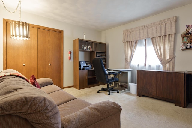17 Thistle Trl, Caledonia, IL 61011 - office space featuring light carpet