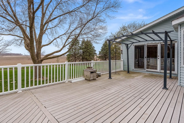 17 Thistle Trl, Caledonia, IL 61011 - deck with a yard