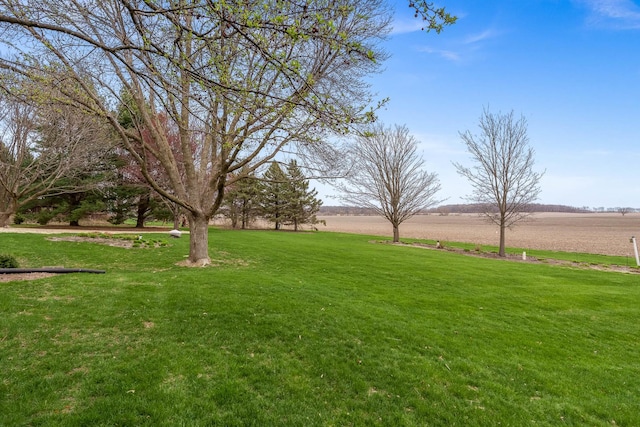 17 Thistle Trl, Caledonia, IL 61011 - view of green lawn featuring a view of rural / pastoral area