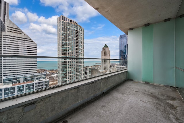 8 E Randolph St Unit 3002, Chicago, IL 60601 - balcony featuring a water view and a city view