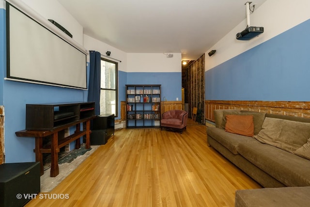 3912 S Prairie Ave, Chicago, IL 60653 - cinema room featuring light wood finished floors