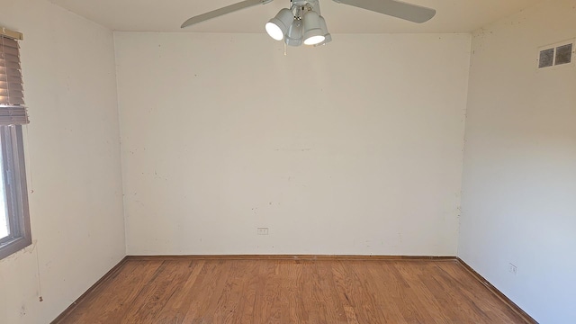 4951 Crest Ct, Country Club Hills, IL 60478 - spare room featuring baseboards and wood finished floors