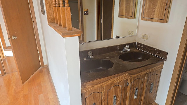4951 Crest Ct, Country Club Hills, IL 60478 - spare room featuring baseboards, a ceiling fan, and wood finished floors