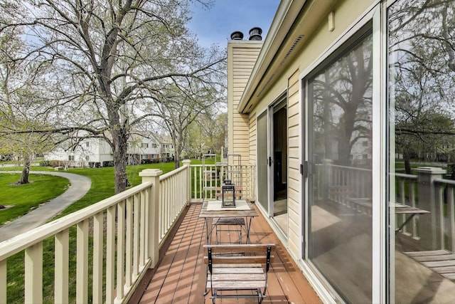 1608 Pennsbury Ct Unit A2, Wheeling, IL 60090 - view of balcony