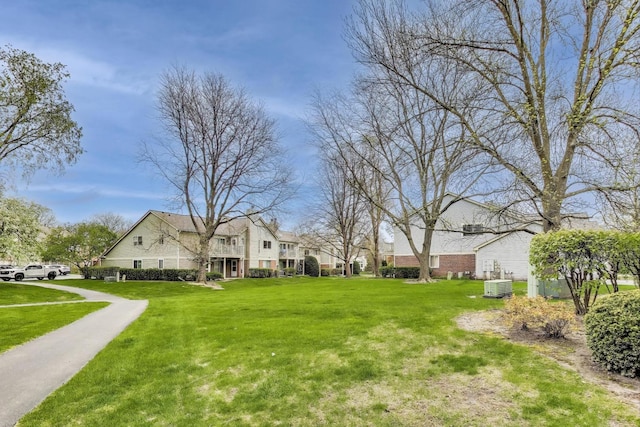1608 Pennsbury Ct Unit A2, Wheeling, IL 60090 - view of green lawn featuring central air condition unit