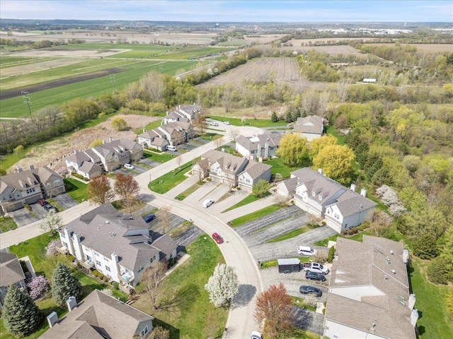drone / aerial view featuring a residential view