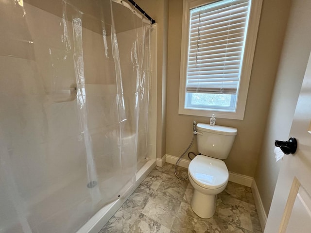 1406 Myrtle Beach Ave, Champaign, IL 61822 - full bath with a shower with curtain and marble finish floors
