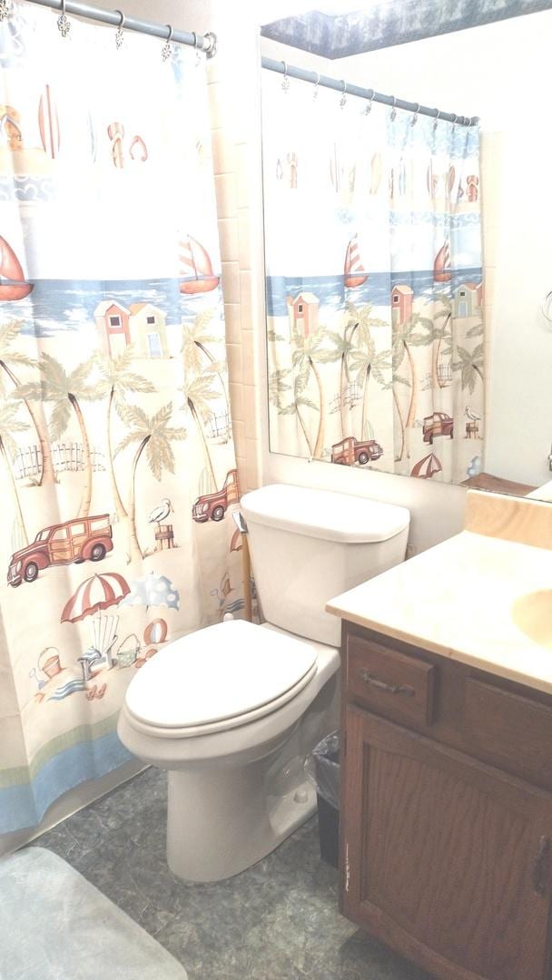 174 Grove Ave Unit B, Des Plaines, IL 60016 - bathroom featuring vanity and toilet