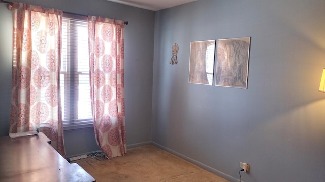 174 Grove Ave Unit B, Des Plaines, IL 60016 - empty room featuring light carpet and baseboards