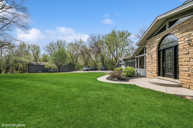 184A River Rd, Lake Barrington, IL 60010 - view of green lawn