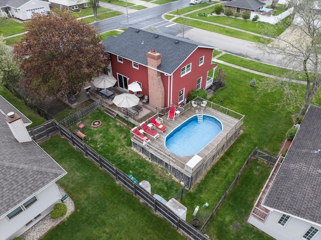 aerial view