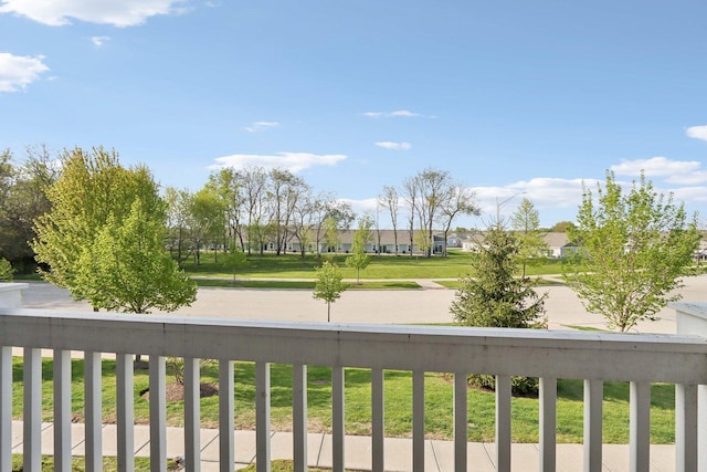 1046 Piccolo Ln, Volo, IL 60073 - balcony featuring a residential view