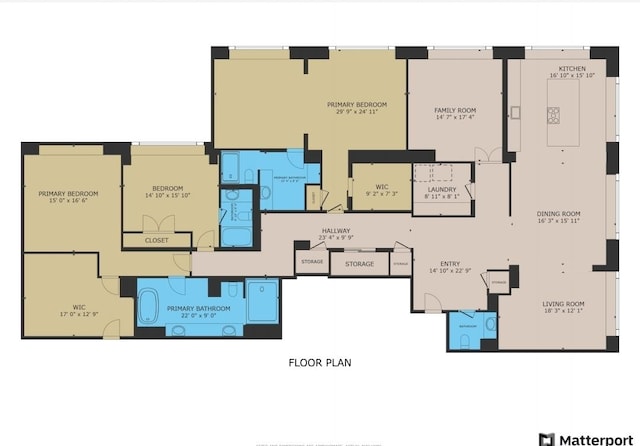 132 E Delaware Pl Unit 6205-07, Chicago, IL 60611 - plan