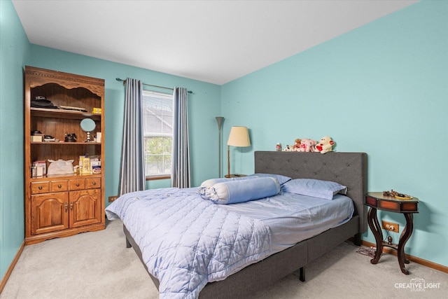 1081 Hunt Wyck Ct Unit 1081, Elgin, IL 60120 - bedroom featuring baseboards and light carpet