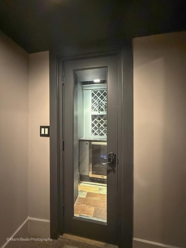 6907 S Constance Ave, Chicago, IL 60649 - doorway to outside with baseboards