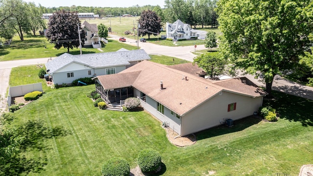 11 N Beech St, Princeton, IL 61356 - aerial view of property and surrounding area