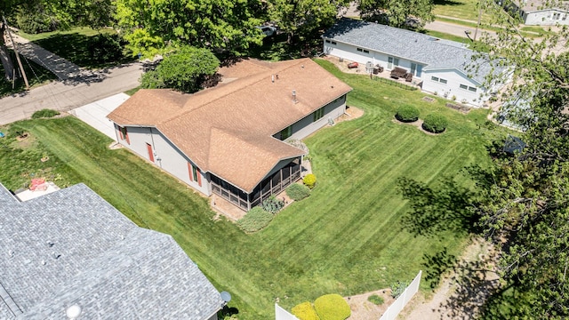 11 N Beech St, Princeton, IL 61356 - aerial view of property and surrounding area