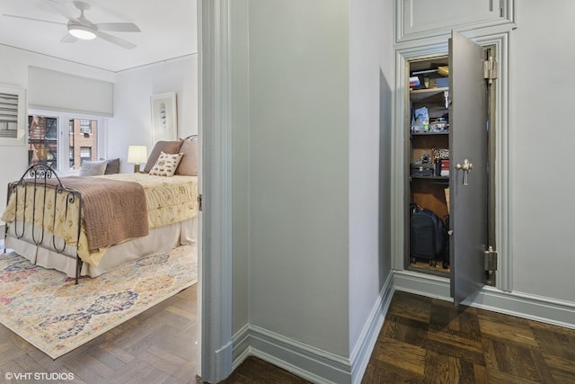 222 E Chestnut St Unit 7B, Chicago, IL 60611 - bedroom with baseboards
