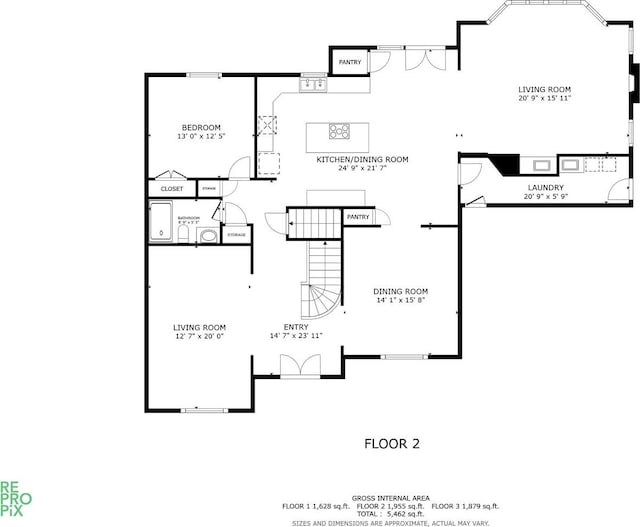 401 Jason Ln, Schaumburg, IL 60173 - floor plan