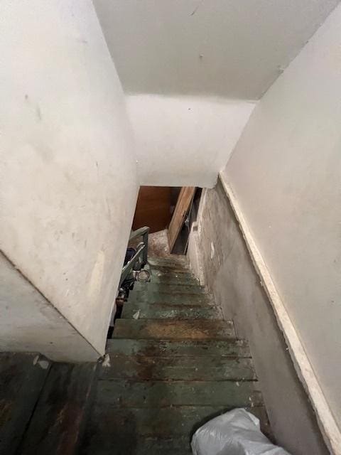 view of stairs