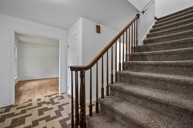 848 Stewart St, Batavia, IL 60510 - stairs with baseboards