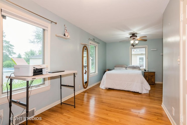224 Howard Ave, East Dundee, IL 60118 - bedroom featuring light wood-type flooring and baseboards