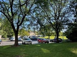 420 Walnut Creek Ln Unit 3103, Lisle, IL 60532 - view of uncovered parking lot