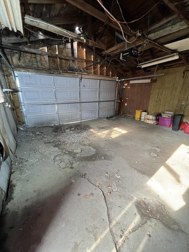 2342 S Trumbull Ave, Chicago, IL 60623 - garage with a garage door opener