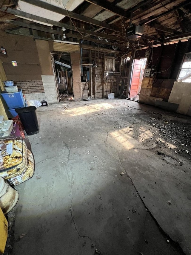 2342 S Trumbull Ave, Chicago, IL 60623 - interior space with a garage