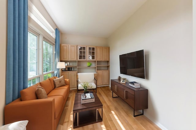 403 W Boxwood Ct, Round Lake, IL 60073 - living room featuring light wood finished floors