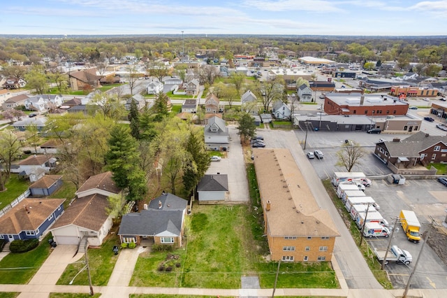 birds eye view of property featuring a residential view