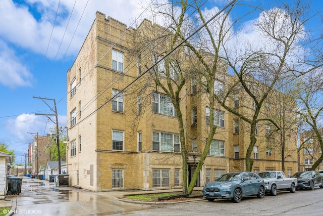 view of property featuring central AC